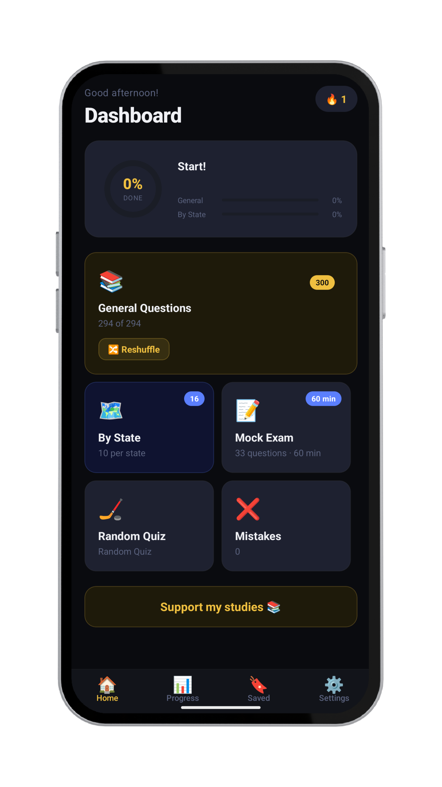 DeutschPass- Einbürgerungstest Mockup